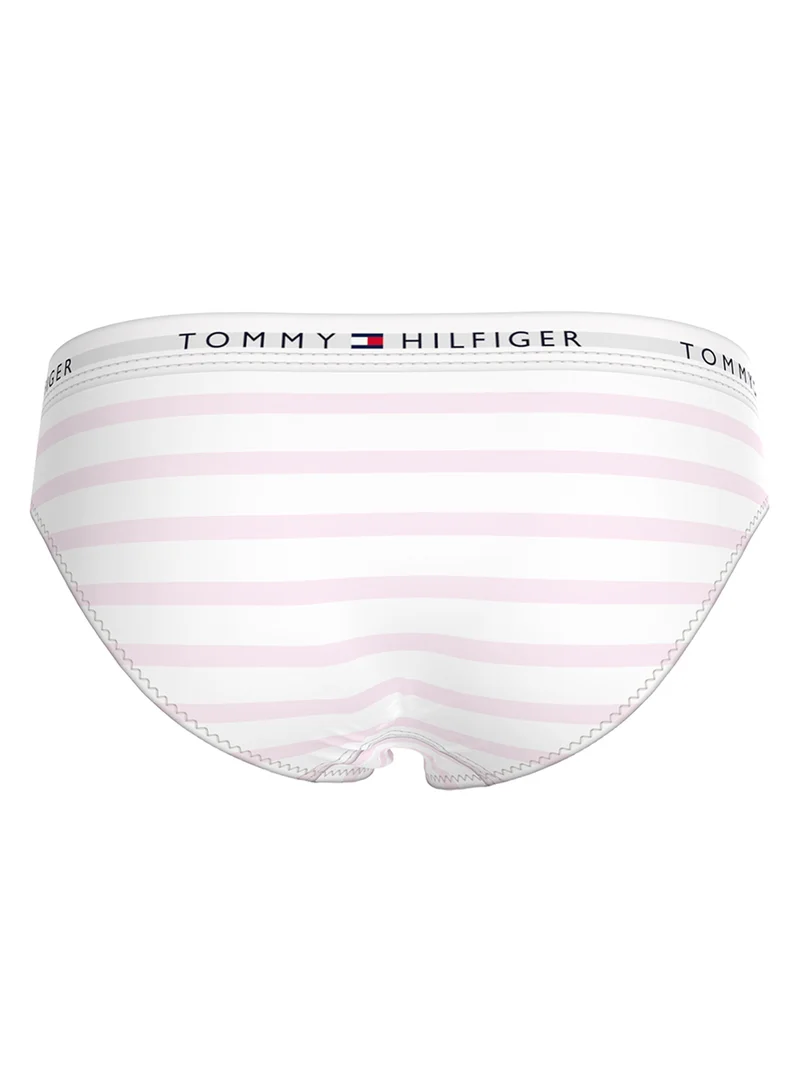 تومي هيلفيغر بكيني مخطط بشعار قطعتين للأطفال