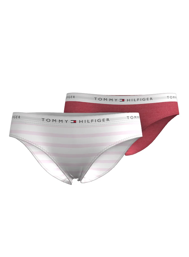 تومي هيلفيغر بكيني مخطط بشعار قطعتين للأطفال