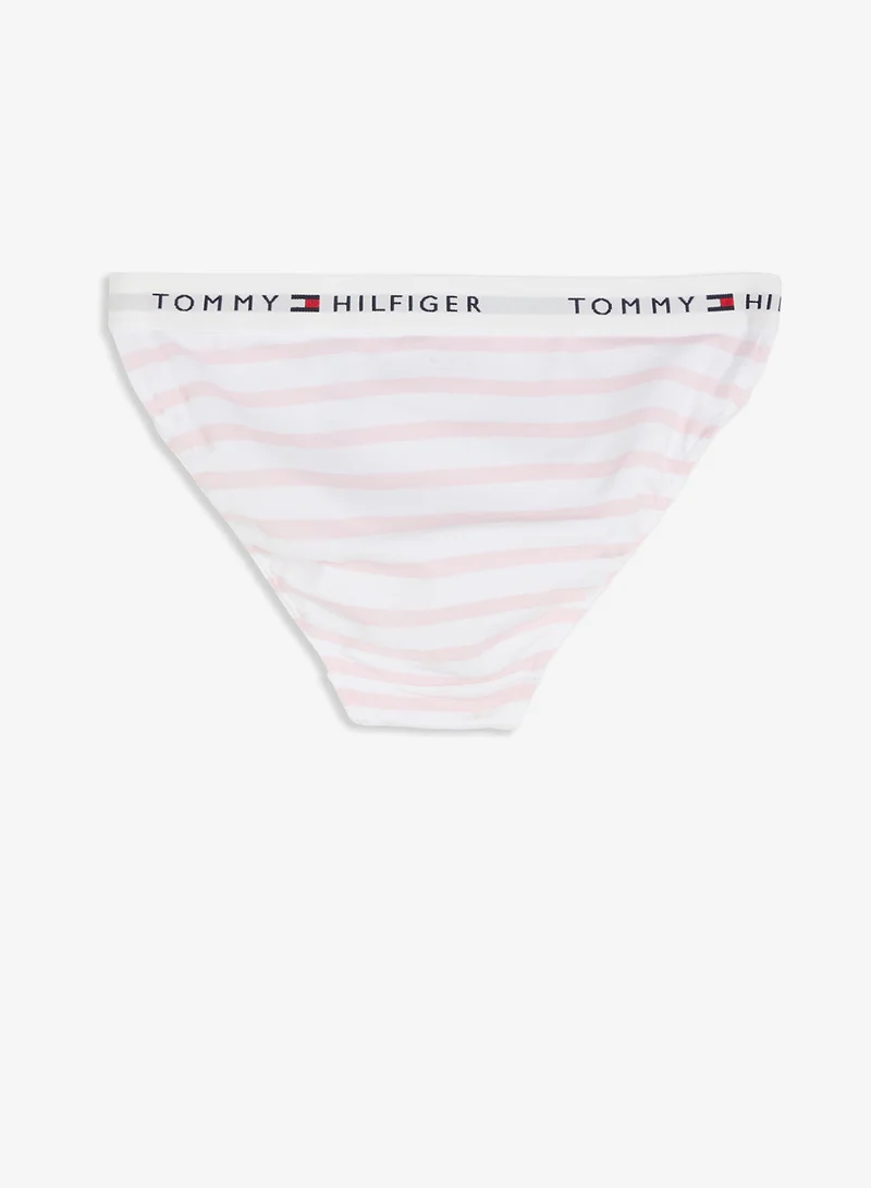 Tommy Hilfiger Brown Kids 2 Pack Stripe Logo Band Bikini for Women | Best Price UAE
