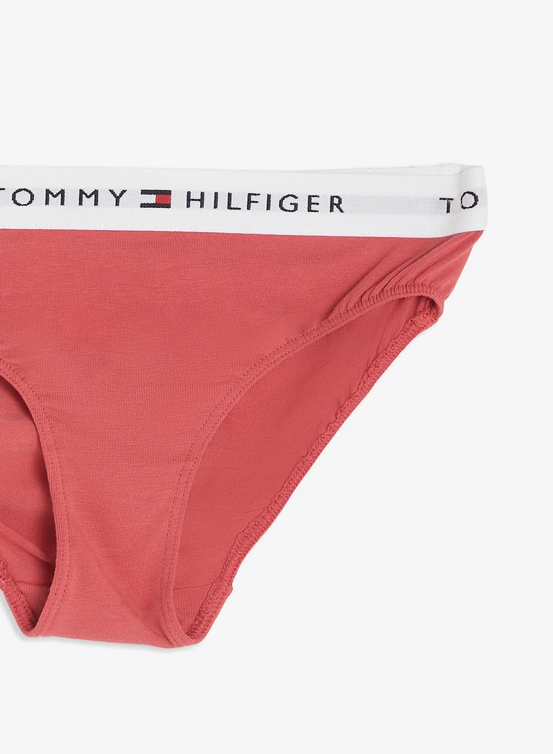 Tommy Hilfiger Brown Kids 2 Pack Stripe Logo Band Bikini for Women | Best Price UAE