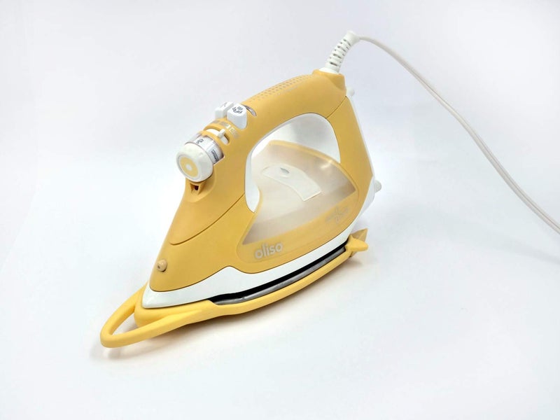 Oliso حامي قاعدة مكواة أوليسو سولميت® سيليكون - يناسب جميع مكواة TG1600 الأوتوماتيكية الذكية - غطاء مقاوم للحرارة، لون زبدة السكر - Image 2