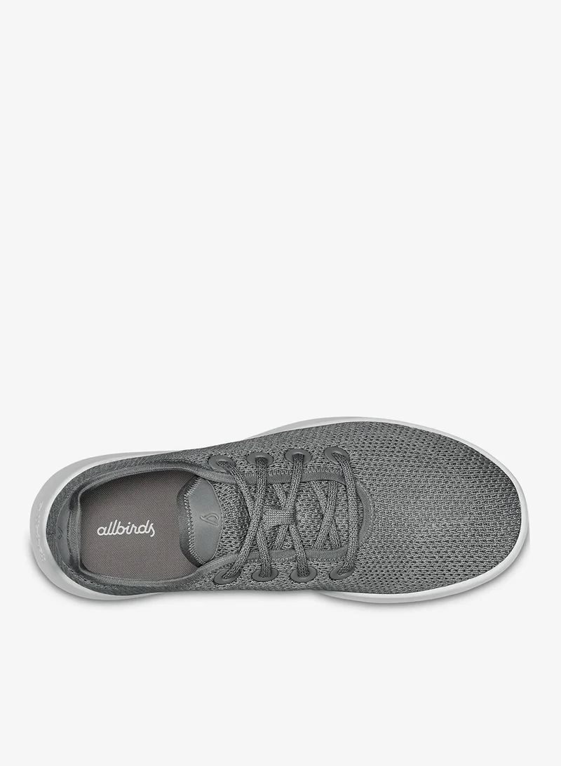 Allbirds Men's Tree Runner - Mist (White Sole)
