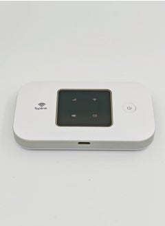 TOPLINK MR52 Ultra 4G Pocket Mobile Wi-Fi Router With 4600mAh Battery ，LTE Cat4, Connects Up 12 Users,300Mbps Wireless(White)  - Image 3