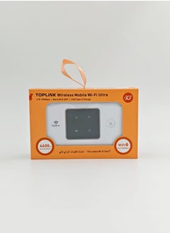 TOPLINK MR52 Ultra 4G Pocket Mobile Wi-Fi Router With 4600mAh Battery ，LTE Cat4, Connects Up 12 Users,300Mbps Wireless(White)  - Image 5