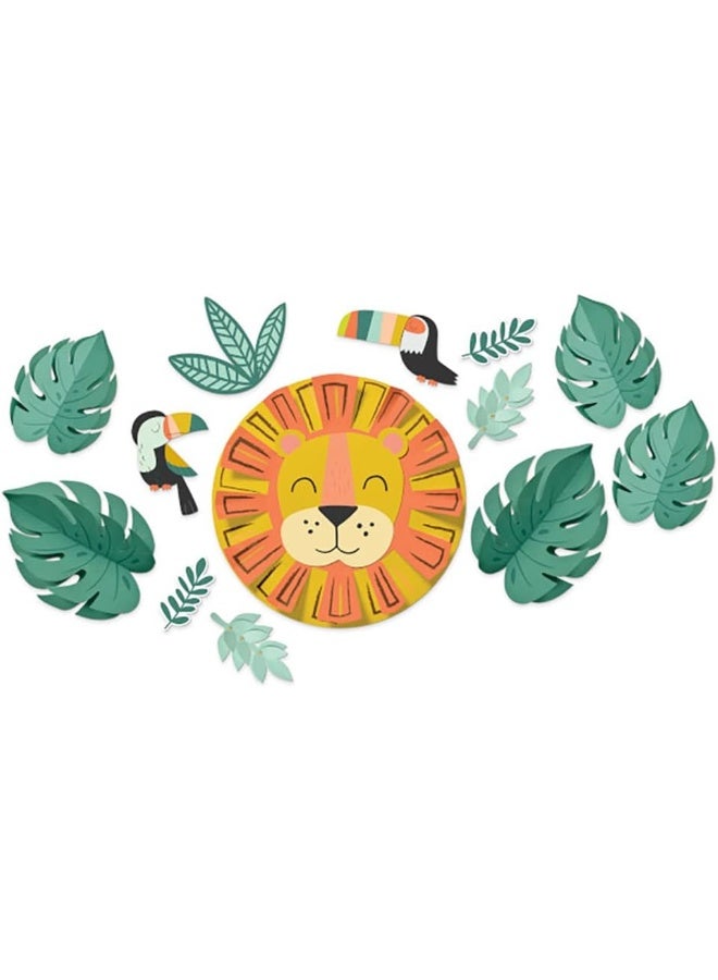 Amscan Get Wild Birthday Wall Decorating Kit