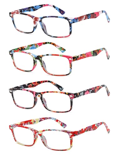 YTDBNS Reading Glasses for Women, Stylish Blue Light Blocking Readers, Ladies Eyeglasses, Fashion Computer Eye Glasses - Image 2