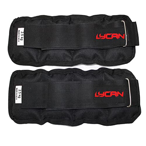 Lycan wrist & ankle weight # 2.5 kg x 2pc (5kg net weight) - Image 1