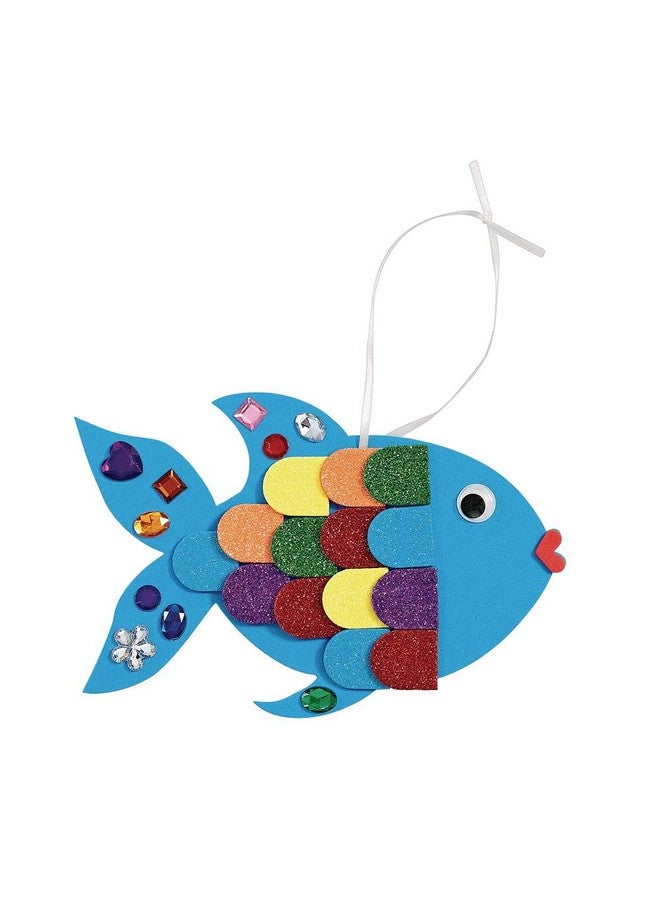 Colorations Fancy Fish, Kit for 12, School Art Supplies, Art Supplies, Craft Projects, Children, Gift, Classroom, Home - Image 3