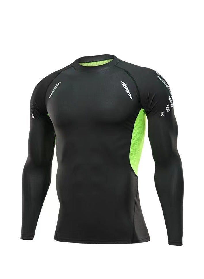 جوي شيك رجال 5 قطع رياضية للملابس الرياضية الدعاوى الجافة الجاف للياقة البدنية - Image 3