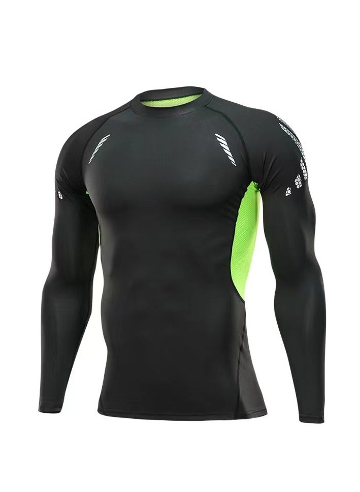 جوي شيك رجال 5 قطع رياضية للملابس الرياضية الدعاوى الجافة الجاف للياقة البدنية - Image 4