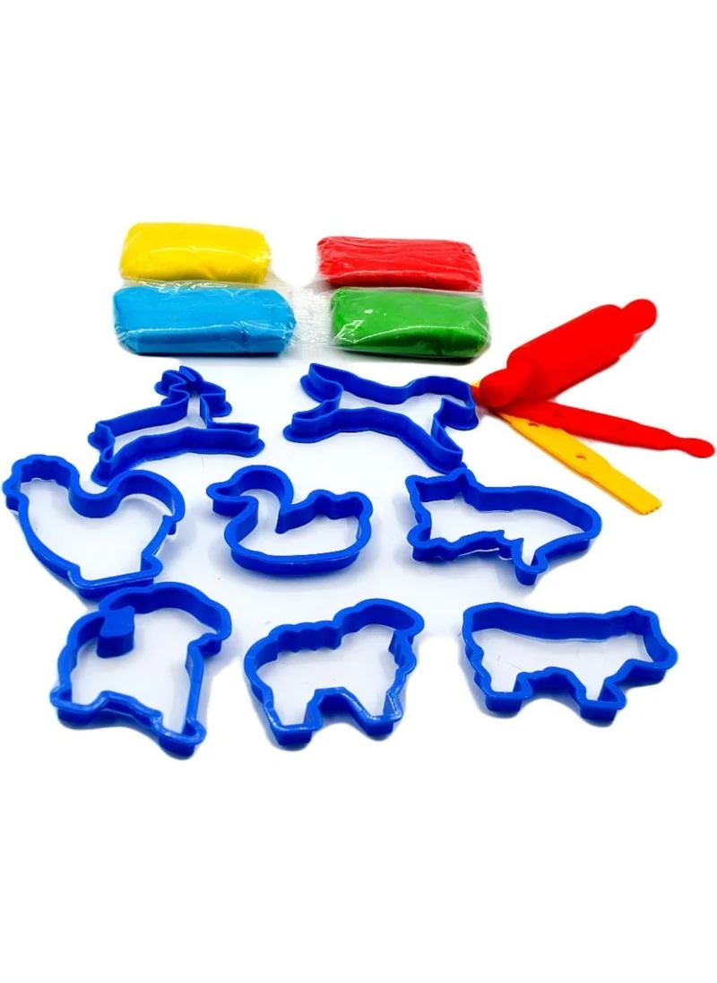 BUBU Farm Animals Play Dough Set 15 Pieces
