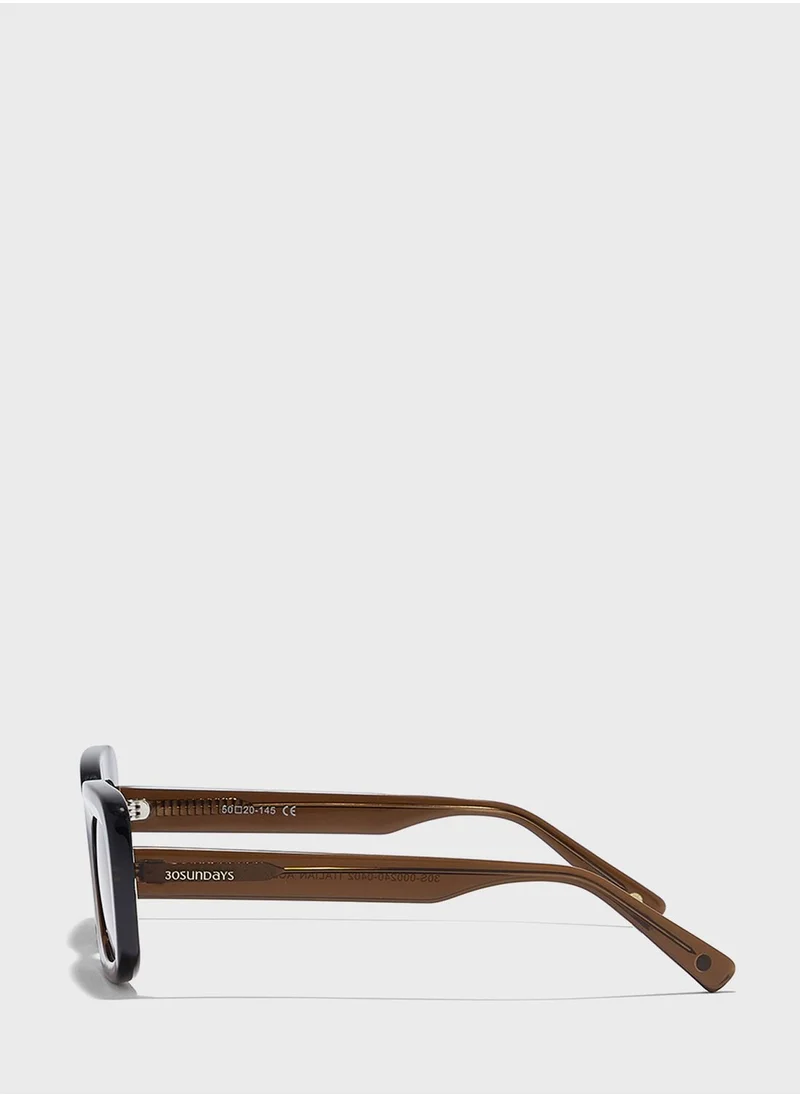 30Sundays Sundown Shape Sunglasses