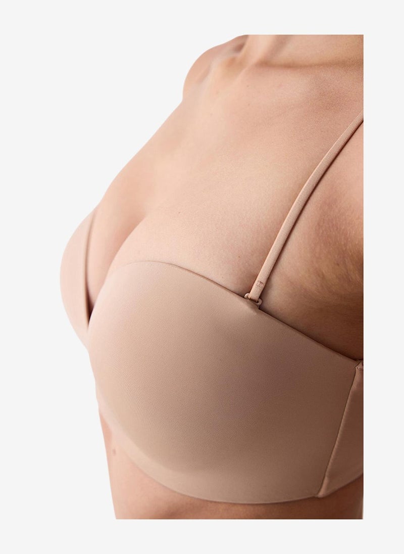 Penti Women Pure Up Beige Push Up Wired Padded Bra - Image 3