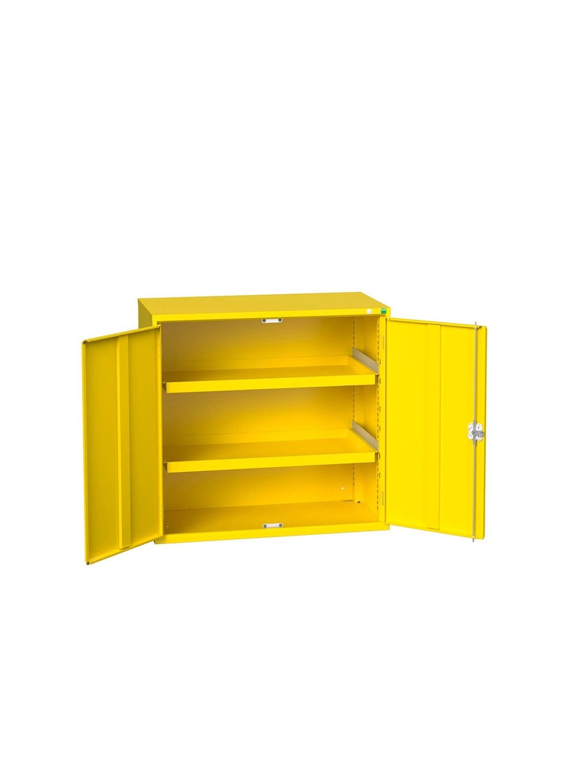 bott Bott verso hazardous substance cupboard with 2 trays WxDxH: 1050x550x1000mm 