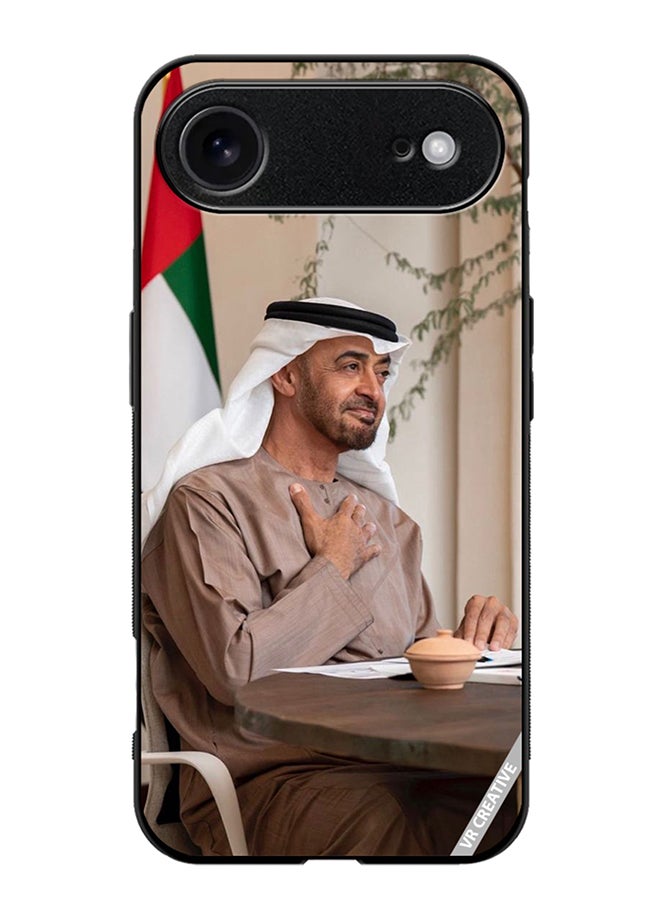Protective Case Cover For Apple iPhone 17 Air Sheikh Mohamed Bin Zayed Al Nahyan Design Multicolour
