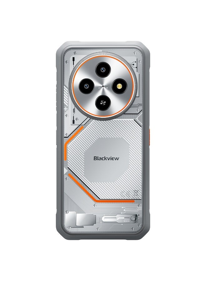 Blackview FORT 2 Smartphone 8GB RAM 256GB Storage | 6.56 Inch HD+ IPS 90Hz Display, 450nits Brightness, 10-Point Multi Touch 180Hz Touch Sampling Rate, Thin Light Body Dual Color Mobile Phone Infinity White - Image 2