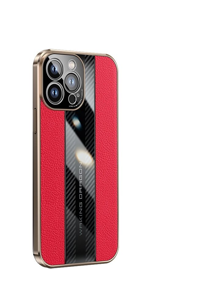 Suteni Back Cover Leather Phone Case for Samsung