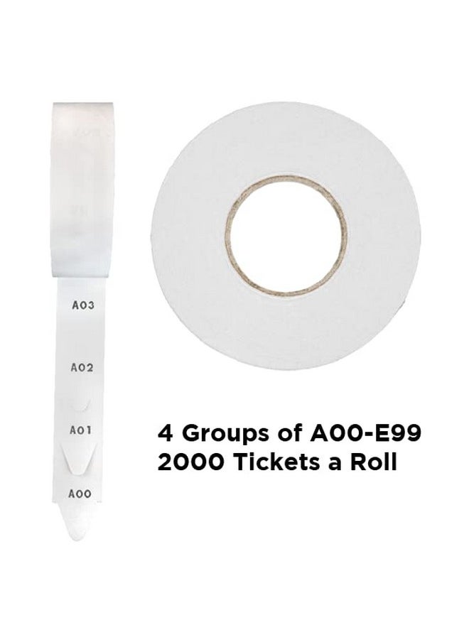 10 Rolls Of 2Digit White Take A Number Tickets For D80 Ticket Dispenser 2000 Tickets/Roll - pzsku/Z2AED93146FA04836CE22Z/45/_/1721981767/7a1a0815-4f3f-4a46-ba18-20ea96e97720