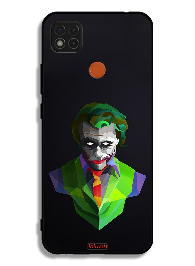 Tolwak Xiaomi Redmi 9C Protective Case Cover Joker Abstract Art - Image 2