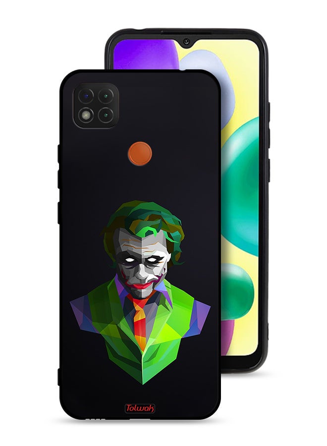 Tolwak Xiaomi Redmi 9C Protective Case Cover Joker Abstract Art - Image 1