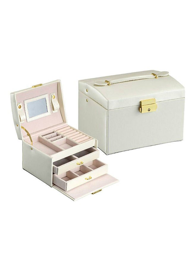 CASEGRACE Multilayer PU Leather Jewellery Box - Image 1