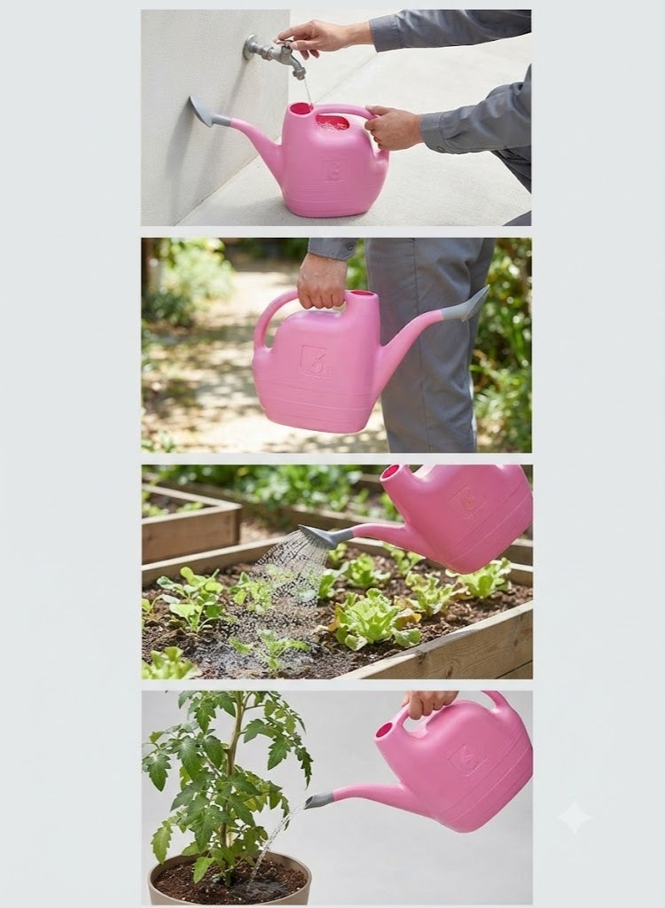 ritaj Watering can with detachable nozzle Total capacity 6.05 Liter - Image 2