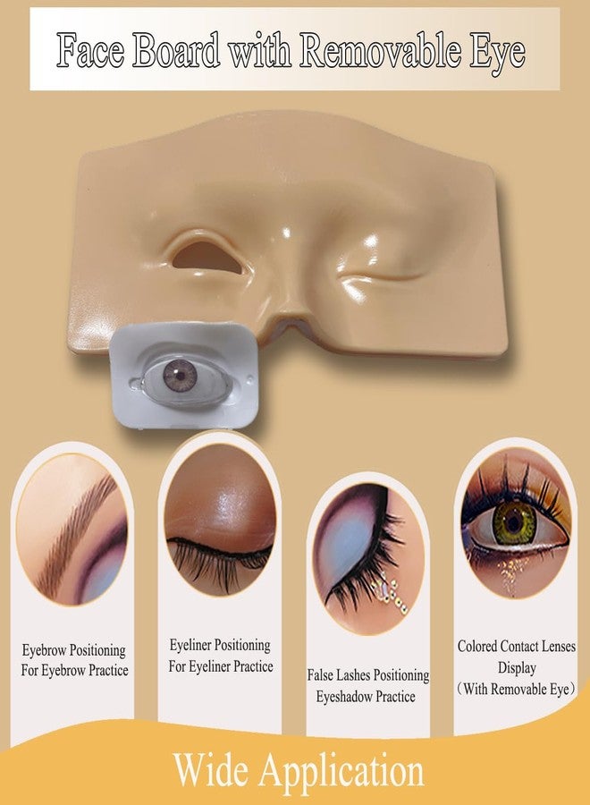 Aibipo Makeup Practice Mannequin with 3D Reusable Face for Makeup Artists and Beginners - Image 3