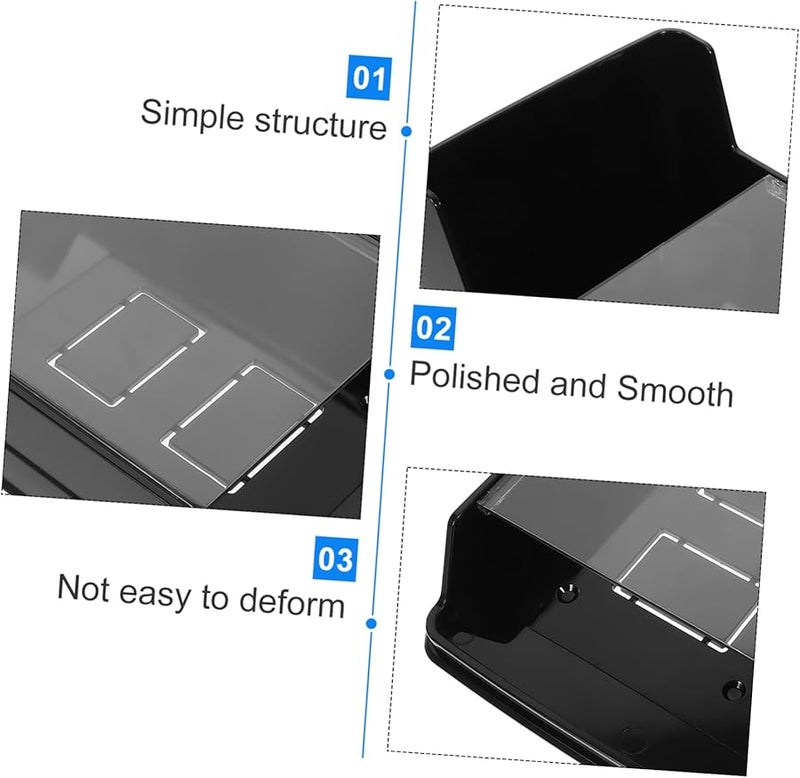 Jojofuny 4 قطع غطاء واقي لجرس الباب قشرة بلاستيكية لآلات التحكم في الوصول الخارجية مقاوم للمطر سهل التركيب - Image 1