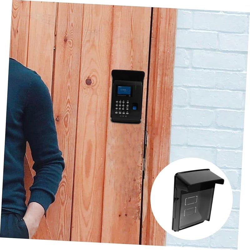 Jojofuny 4 قطع غطاء واقي لجرس الباب قشرة بلاستيكية لآلات التحكم في الوصول الخارجية مقاوم للمطر سهل التركيب - Image 2