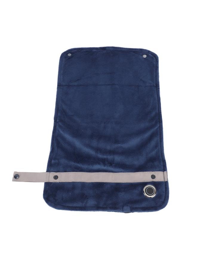 Thoraya - USB Heated Blanket with Temperature Control Mutipurpose Electric Heated Throw Warm Cozy Knee Heating Blanket Home Office Navy Blue - Image 1