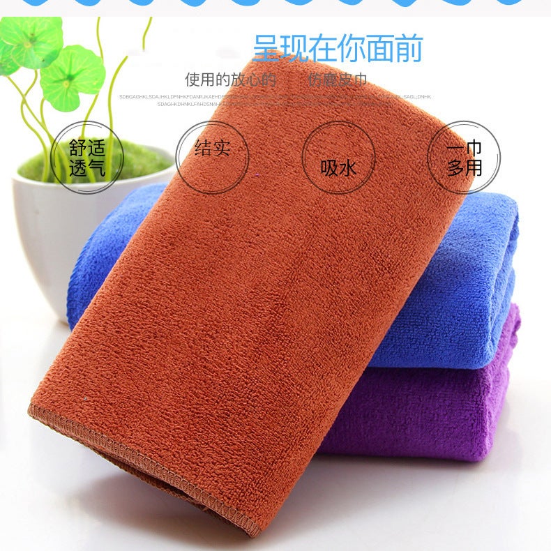 Thickened Car Wash Towel Absorbent Car Cleaning Microfiber Car Towel Large Coral Fleece Car Towel - Image 3