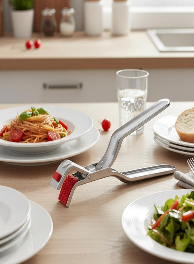 CZFSWT 2Pcs Hot Plate Gripper, Anti Scald Plates Grippers, Hot Bowl Dish Plate Gripper Clips Suitable for Family Chef, Kitchen Enthusiast - Image 3