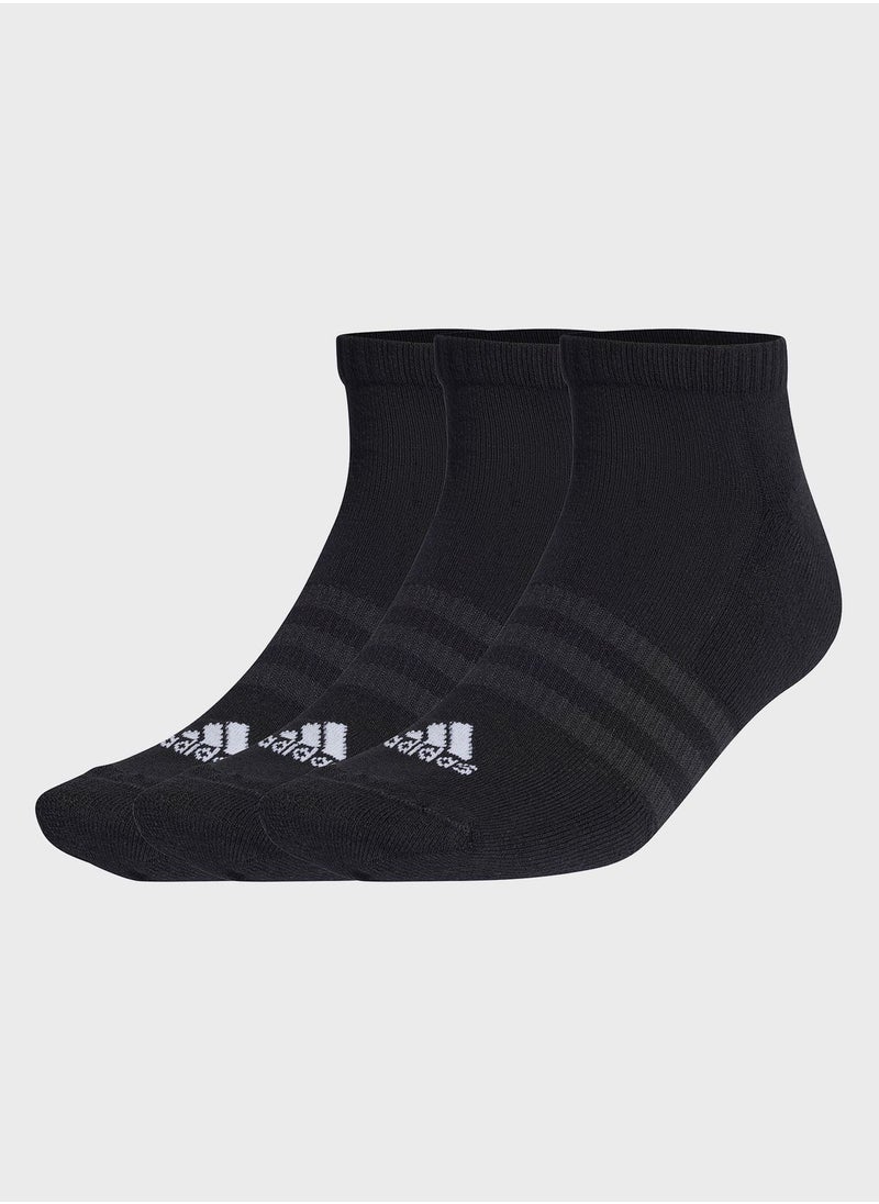 Adidas - 3 Pack Crew Socks - Image 1