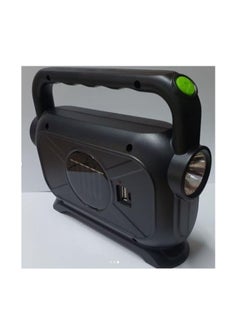Spaceshoop Emergency Light Outdoor Solar LED Floodlight: Searchlight, Flashlight, and USB Charger  - Image 2