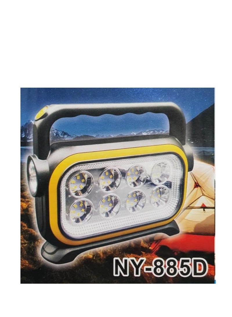 Spaceshoop Emergency Light Outdoor Solar LED Floodlight: Searchlight, Flashlight, and USB Charger  - Image 3