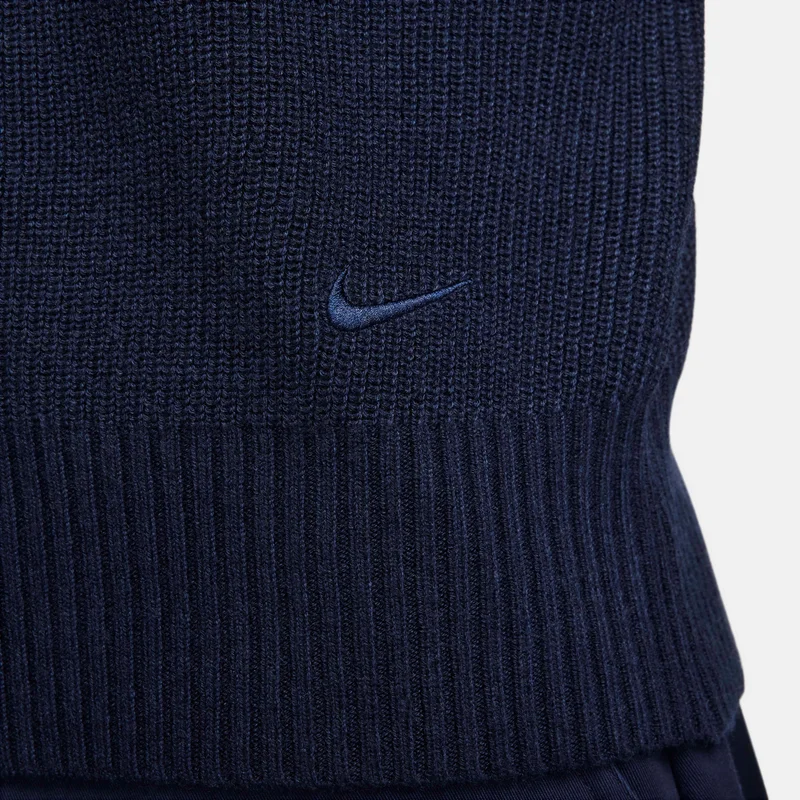Nike Men's Life Long-Sleeve Military Henley Jumper