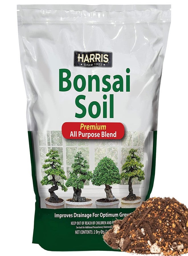 Harris Bonsai Soil, All Purpose Premium Blend for Outstanding Growth, 2qt - Image 1