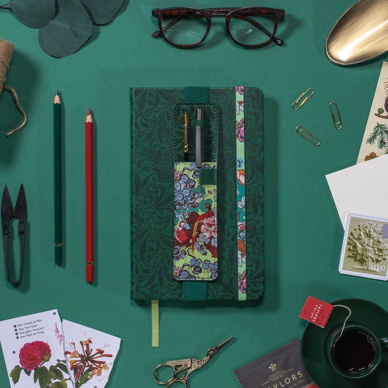 IF V & A Bookaroo Pen Pouch Sundour Pheasant, Green - Image 5