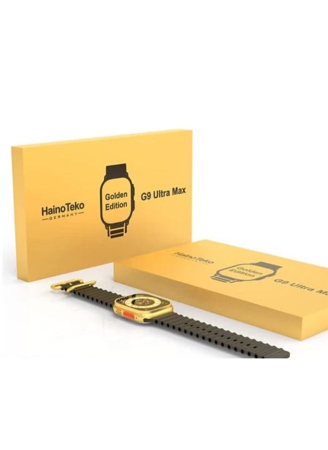 Generic - Golden Elegance G9 Ultra Max Smart Watch In Gold - Image 1
