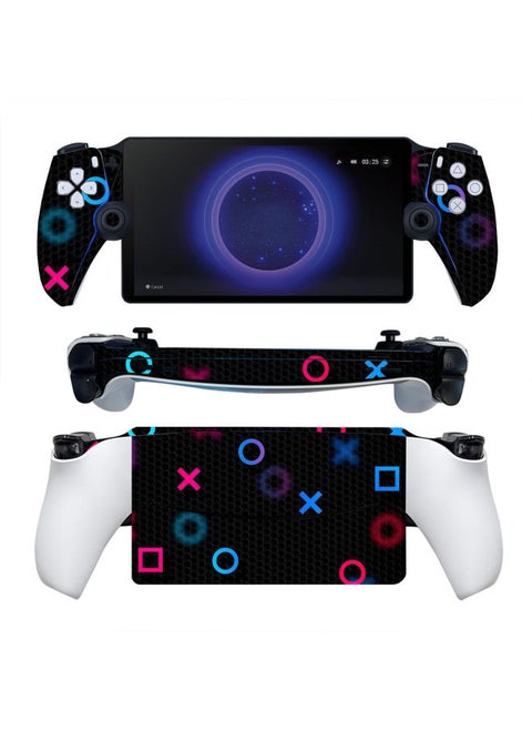 Chivalrous P5 Portal Game Machine Stickers Color Stickers PS Portalz Handheld Personalized Stickers Colorful Film Skin-Color:TN-Portal-0074