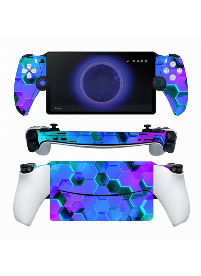 Generic - Chivalrous P5 Portal Game Machine Stickers Color Stickers PS Portalz Handheld Personalized Stickers Colorful Film Skin-Color:TN-Portal-0074 - Image 1
