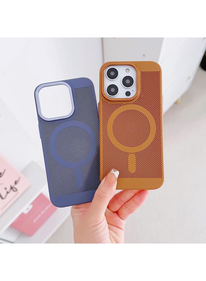 S-TOP Case For iPhone 11 Pro Max Grid Cooling MagSafe Magnetic Phone Case - Image 3