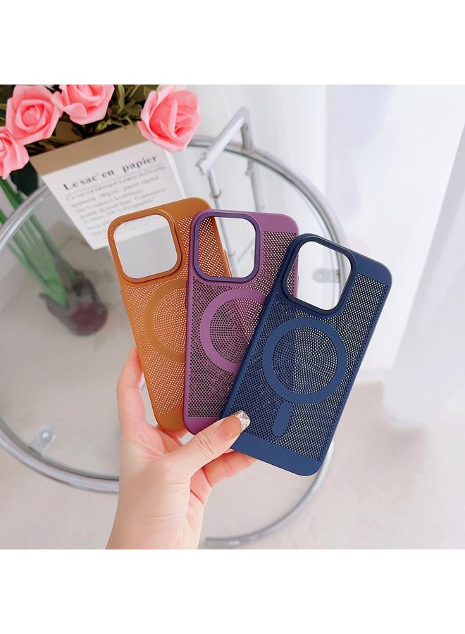 S-TOP Case For iPhone 11 Pro Max Grid Cooling MagSafe Magnetic Phone Case - Image 4