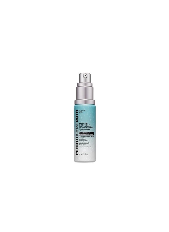 PETER THOMAS ROTH - Peter Thomas Roth | Water Drench Hyaluronic Glow Serum | Hydrating Serum, Up to 120 Hours of Enhanced Hydration, 1 Fl Oz. - Image 1