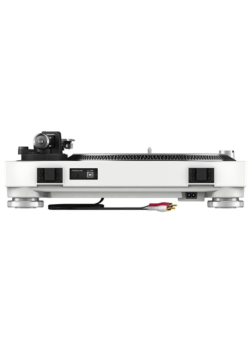Pioneer Direct Drive Turntable PLX-500-W White - Image 2