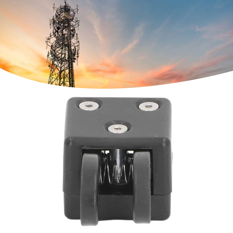 Morse Code Key Double Paddle Automatic Telegraph Key Short Wave Radio CW Key with Magnetic Base QU‑2020 - Image 5