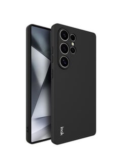 erorex For Samsung Galaxy S25 Ultra 5G imak UC-3 Series Shockproof Frosted TPU Phone Case(Black) 