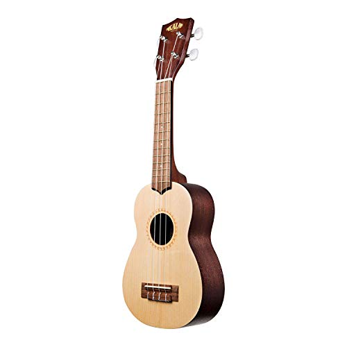 Kala KA-15S-S Satin Spruce Soprano Ukulele - Image 3
