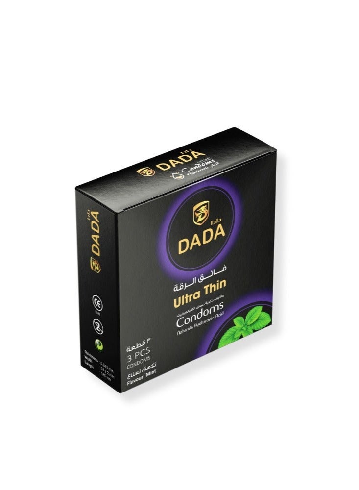 DADA CONDOMS ULTRA THIN 3'S - Image 1