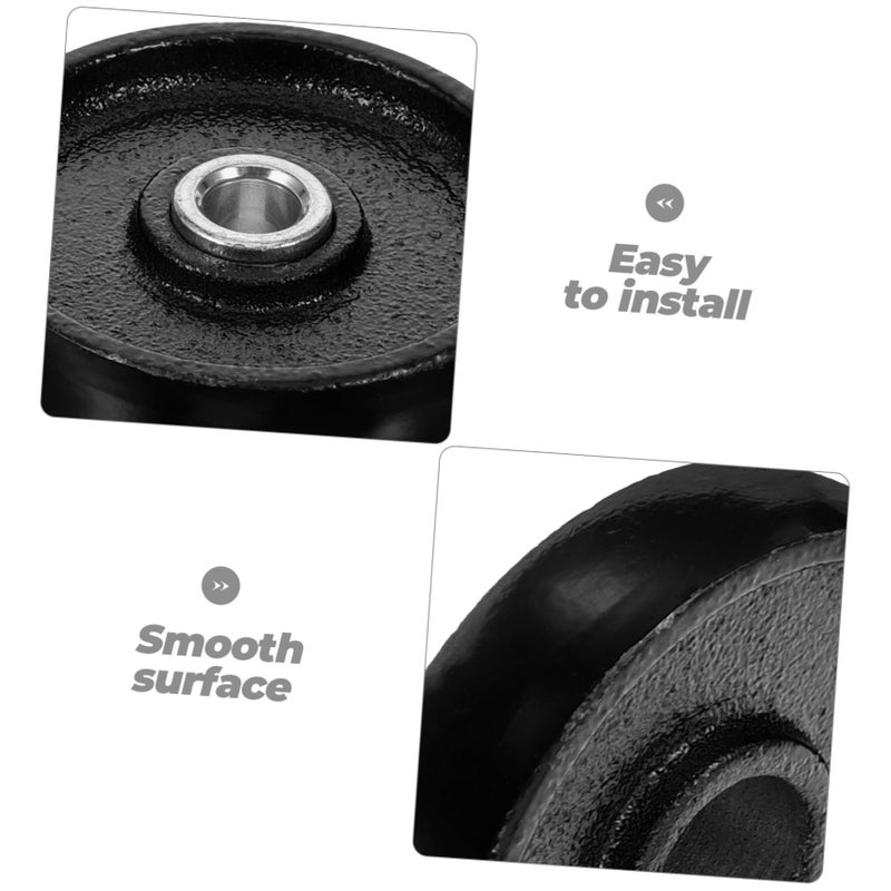 Heavy Duty Jack Wheel Roller Replacement Part for Hydraulic Floor Jacks Casters 2 Pack - Image 4